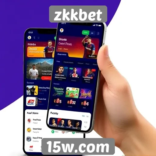 Interface do usuário do ZKKBet é amigável e intuitiva